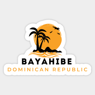 Bayahibe Domincan Republic Sticker